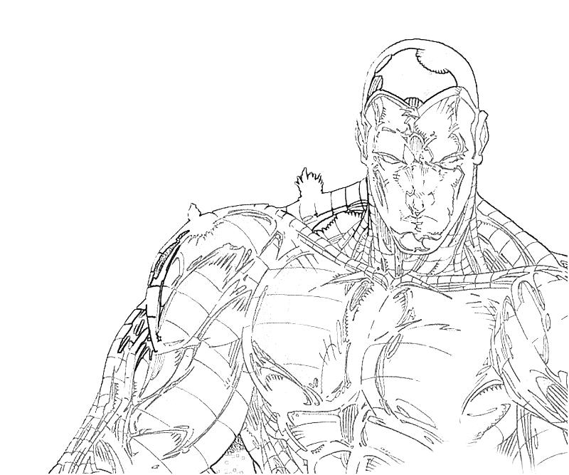 Colossus en pleine action dans un décor urbain