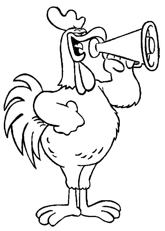 Coloriage Coq #4122 à imprimer