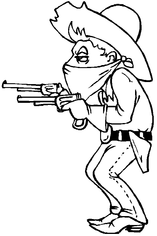 Un cowboy en pleine action au cœur du Far West