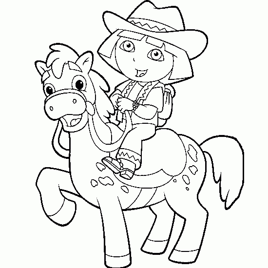 Un cowboy à cheval dans un paysage désertique