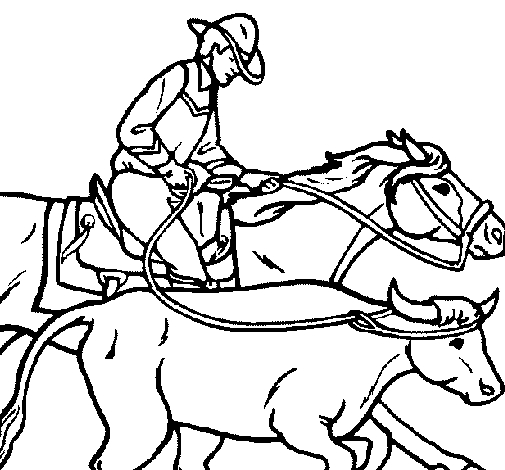 Un cowboy à cheval dans un paysage western Un cowboy à cheval dans un paysage western