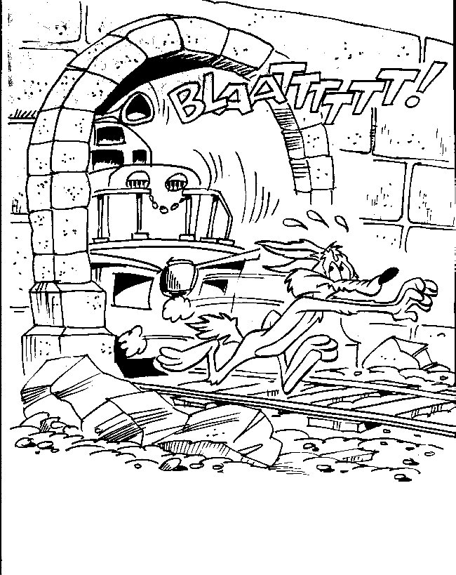 Coloriage Coyote #4264 à imprimer Coloriage Coyote #4264 à imprimer