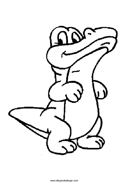 Coloriage d'un crocodile se reposant sur une rive ensoleillée