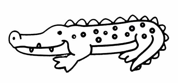 Un crocodile se prélasse au bord d'une rivière Un crocodile se prélasse au bord d'une rivière