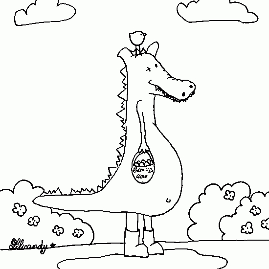 Un crocodile souriant sur une rive ensoleillée