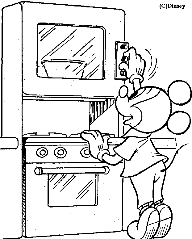 Scène de cuisine animée avec des ustensiles et des aliments