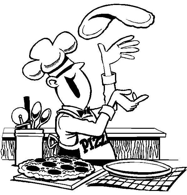Coloriage d'une cuisine accueillante avec des ustensiles et des ingrédients