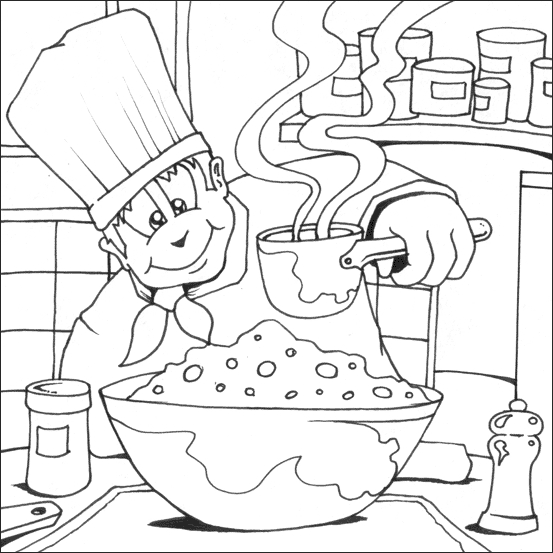Un cuisinier et une cuisinière en pleine préparation culinaire