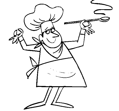 Un cuisinier et une cuisinière en pleine préparation culinaire
