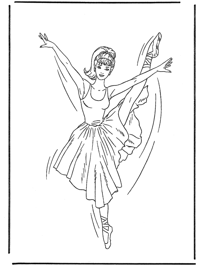 Danseur et danseuse en pleine performance artistique