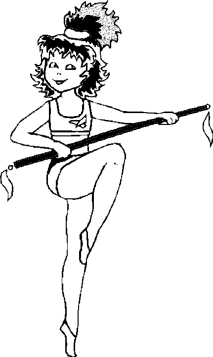 Danseur en pleine performance sur scène