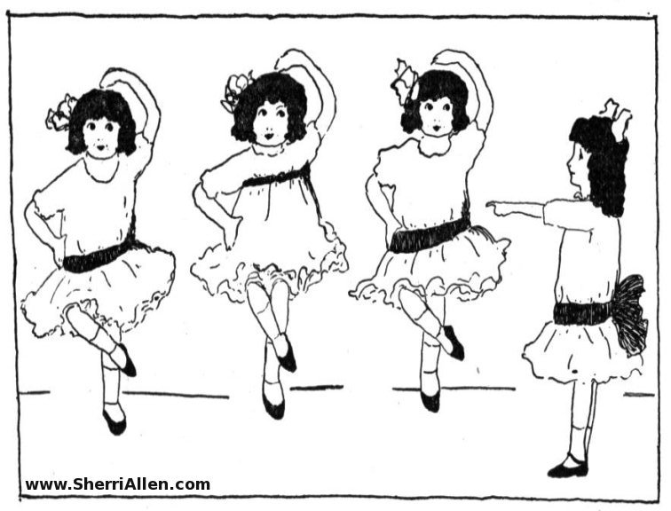 Danseur et danseuse en pleine performance artistique