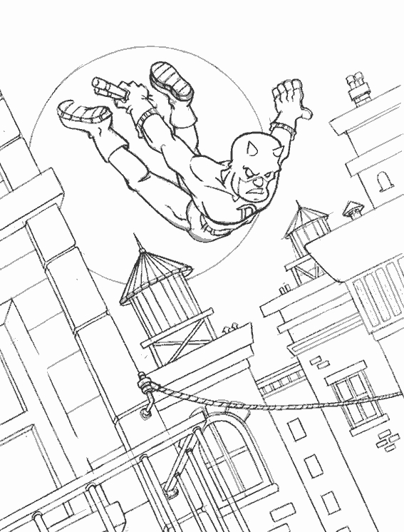 Coloriage Daredevil #42906 à imprimer Coloriage Daredevil #42906 à imprimer