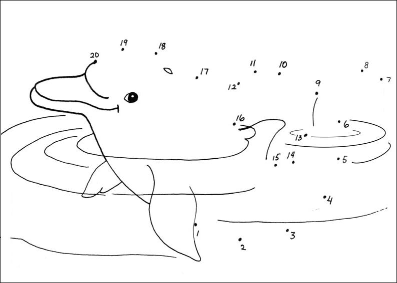 Un dauphin joyeux sautant au-dessus des vagues