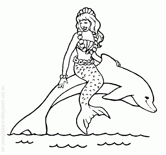 Un dauphin joyeux nageant dans l'océan