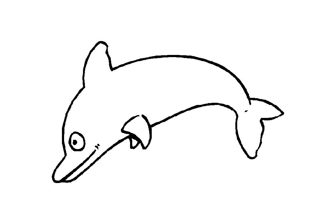 Un dauphin sautant joyeusement au-dessus des vagues
