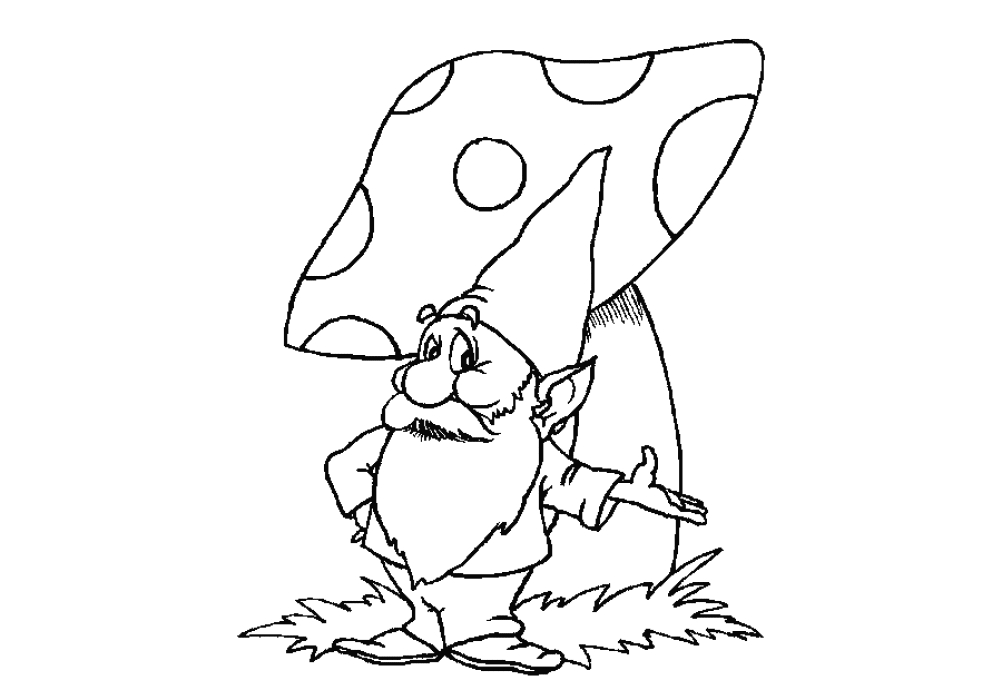 David le Gnome dans son environnement naturel avec un animal