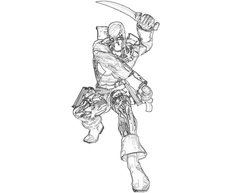 Coloriage Deadpool #42941 à imprimer Coloriage Deadpool #42941 à imprimer