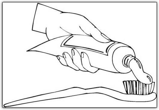 Coloriage d'un dentiste avec ses outils et un patient