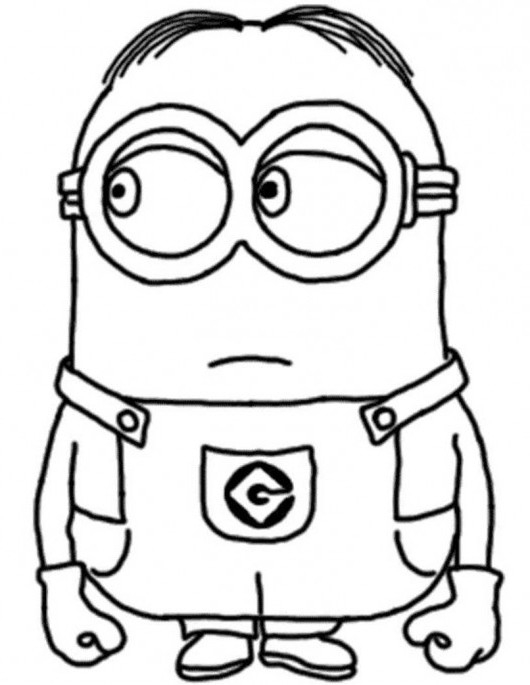 Minion joyeux en pleine aventure avec des éléments de décor amusants