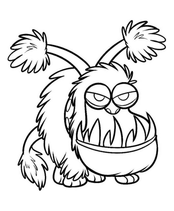 Coloriage d'un personnage du film 