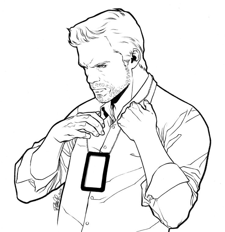 Coloriage de Dexter en pleine action avec son laboratoire
