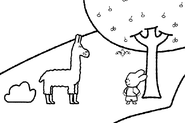 Didou et ses amis en pleine activité de coloriage dans la nature Didou et ses amis en pleine activité de coloriage dans la nature