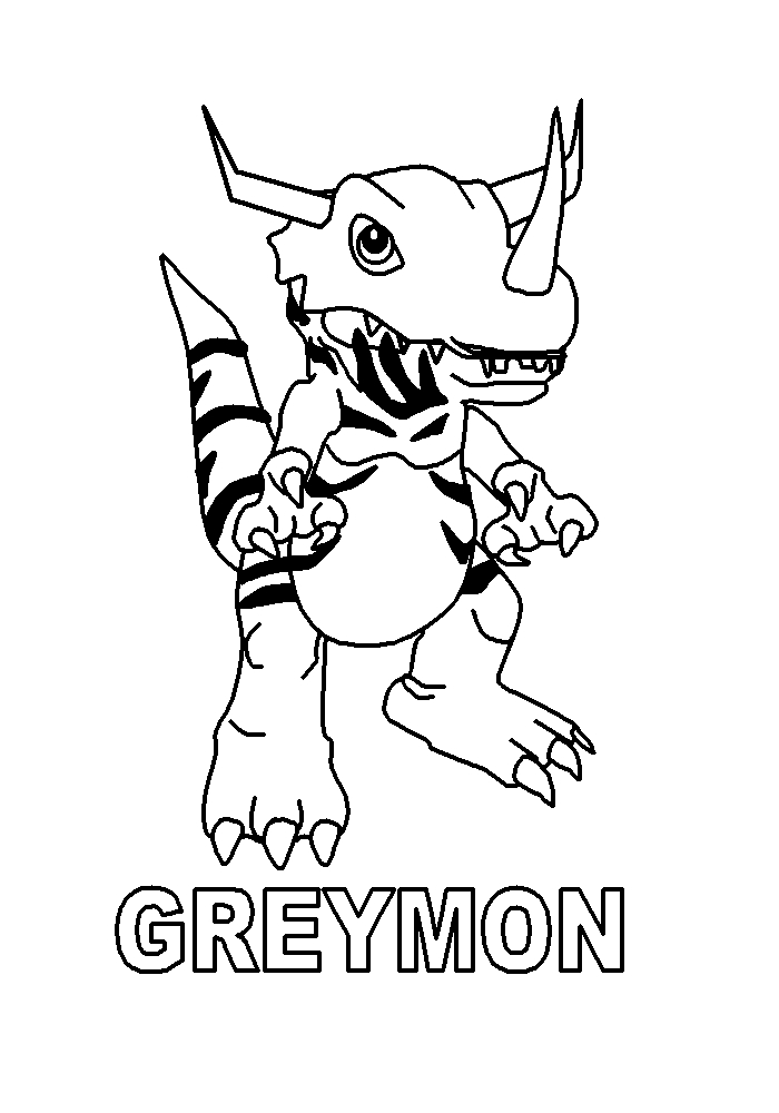 Un digimon en pleine action dans un décor dynamique