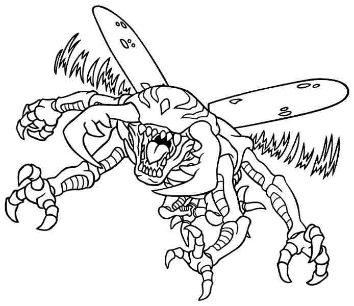 Scène de Digimon en pleine action dans un environnement naturel