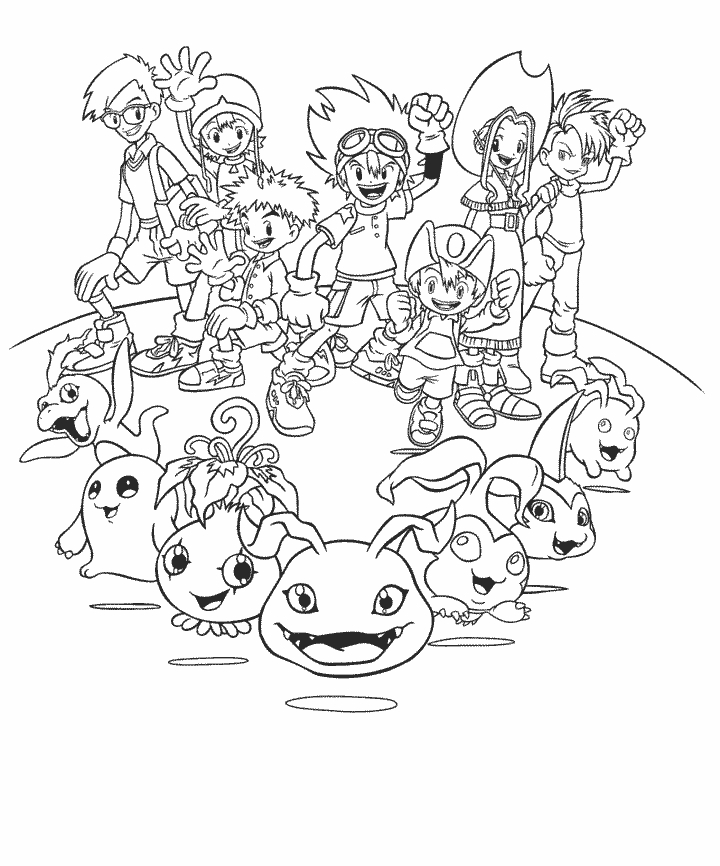 Un digimon combattant dans un décor dynamique