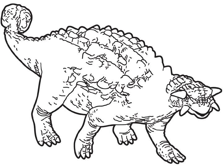 Un dinosaure joyeux explorant un paysage préhistorique