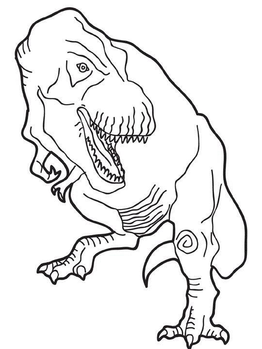 Un dinosaure joyeux explorant son environnement préhistorique