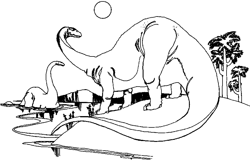 Un dinosaure amusant en pleine aventure dans un paysage préhistorique Un dinosaure amusant en pleine aventure dans un paysage préhistorique