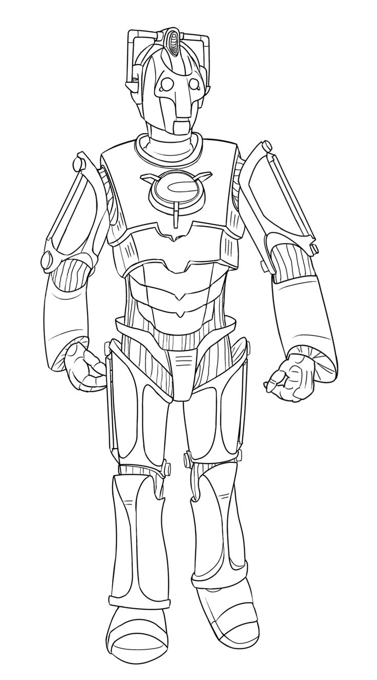Coloriage du Docteur Who face à un défi intergalactique