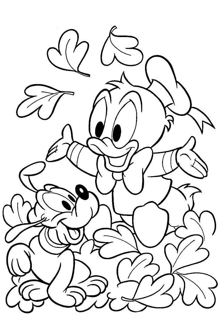 Donald Duck en pleine aventure avec un sourire espiègle