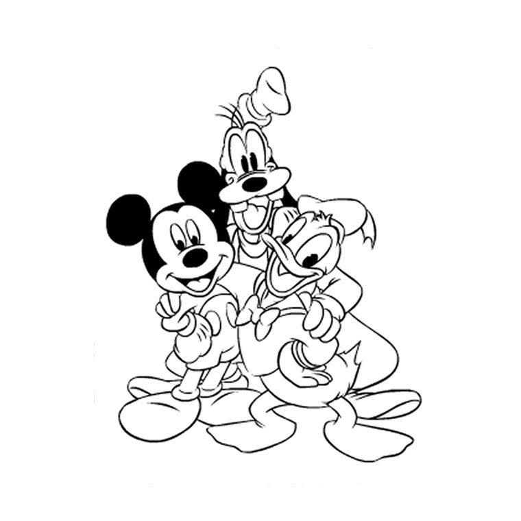 Donald Duck en train de sourire avec un chapeau de marin