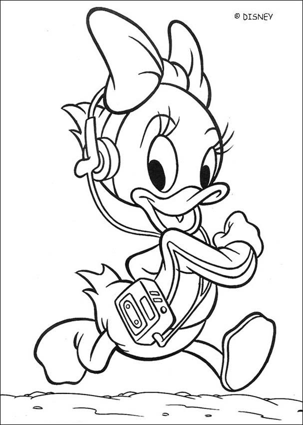 Donald Duck en pleine réflexion devant un décor marin