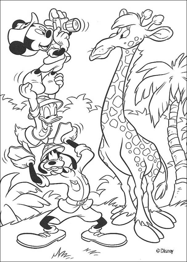Donald Duck en pleine action, prêt pour l'aventure