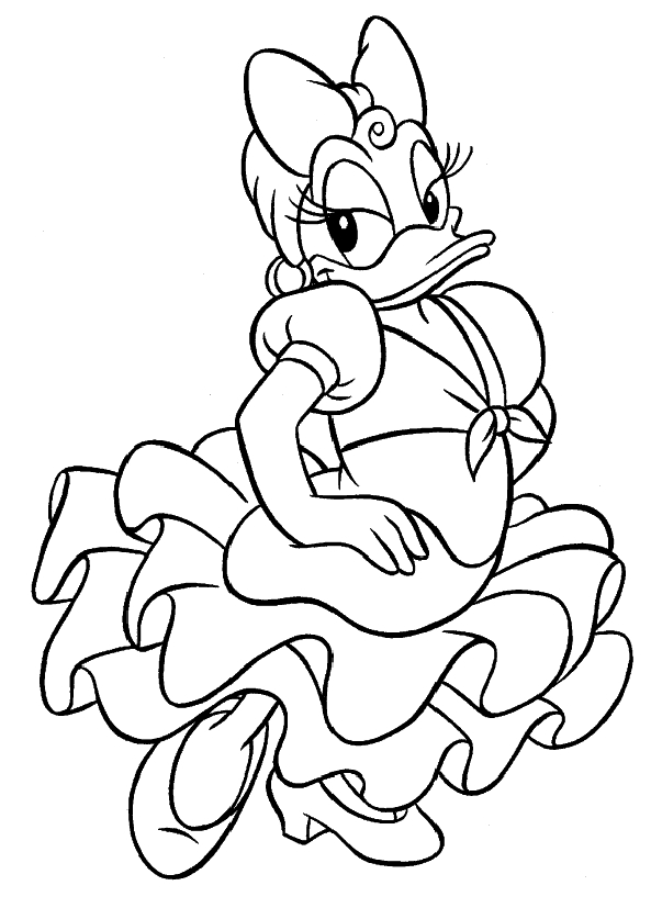 Donald Duck en train de sourire joyeusement