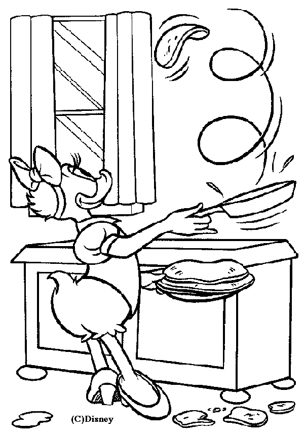 Donald Duck en train de sourire avec les bras ouverts