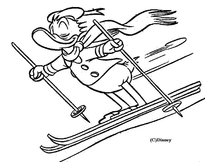 Donald Duck en pleine aventure avec un sourire rayonnant