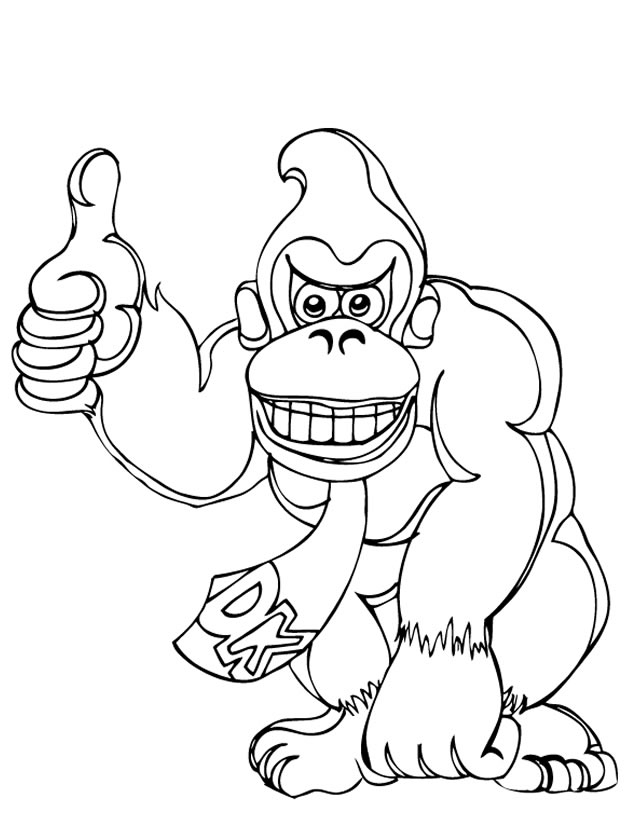Donkey Kong en pleine aventure avec ses barils