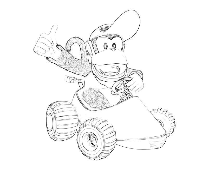 Donkey Kong en pleine action dans un décor dynamique