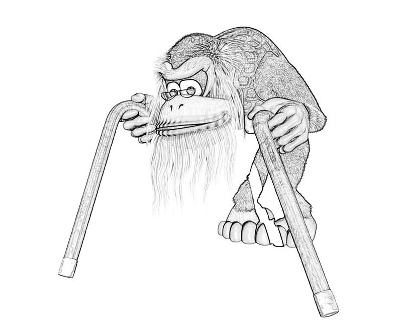 Coloriage Donkey Kong #28900 à imprimer Coloriage Donkey Kong #28900 à imprimer
