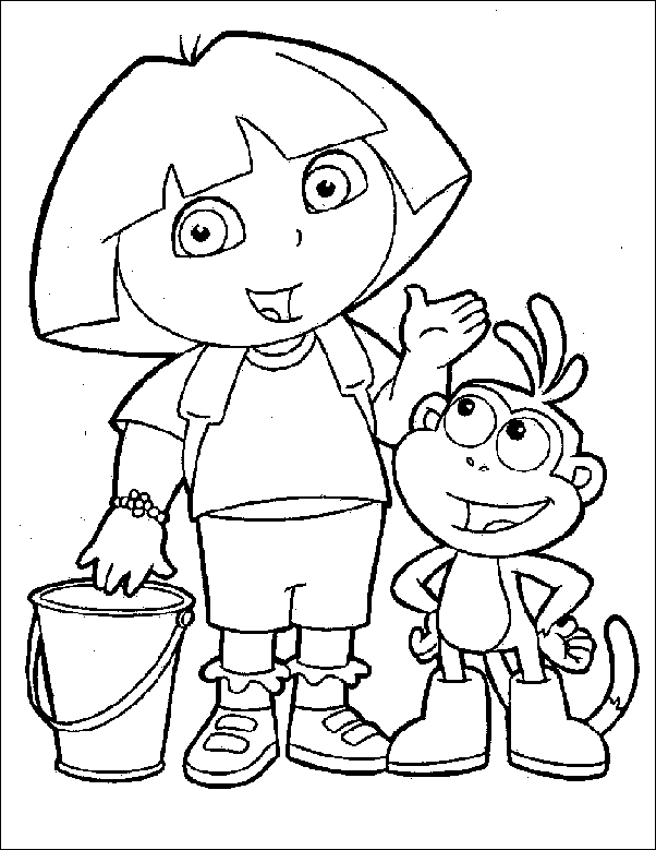 Dora l'exploratrice en pleine aventure dans la jungle