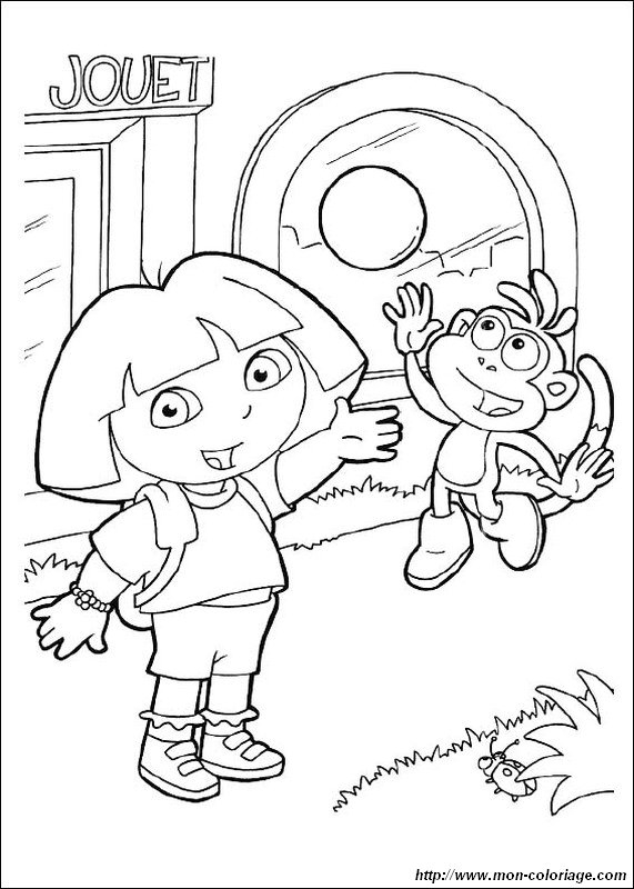 Dora l'exploratrice en pleine aventure dans la jungle