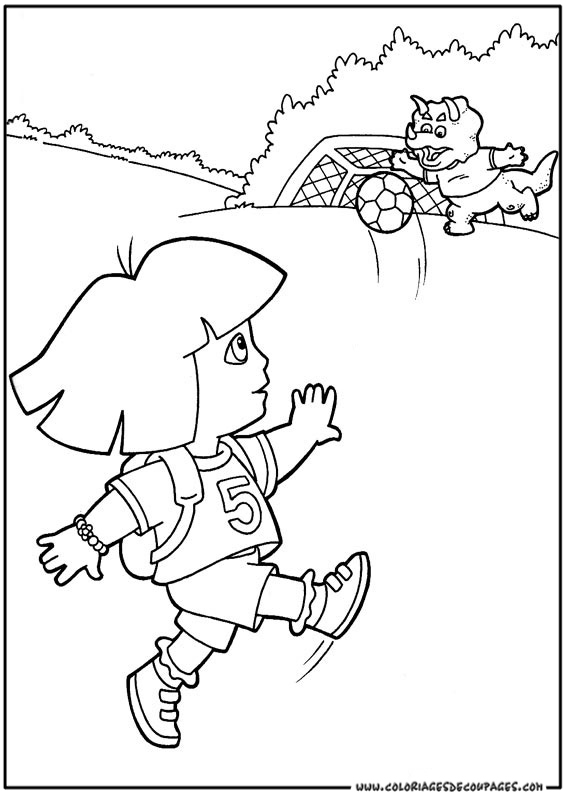 Dora l'Exploratrice et son ami Boots en pleine aventure au cœur de la nature
