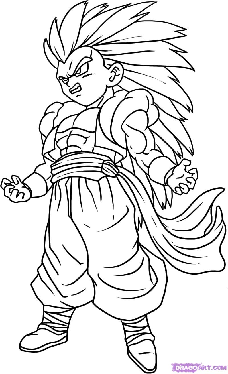 Goku en pleine action avec un éclair dans un décor dynamique