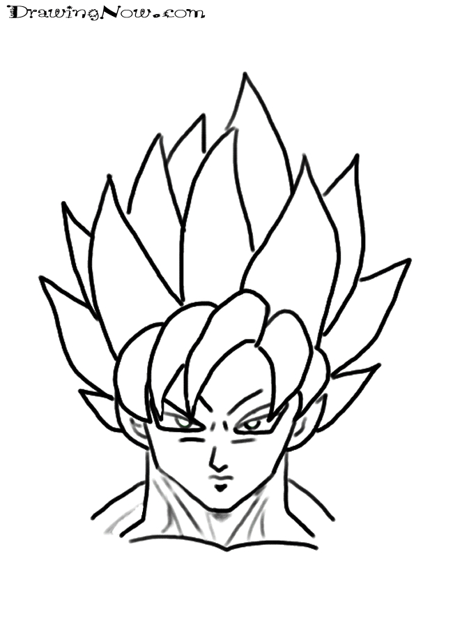 Goku en pleine action face à un adversaire dans un décor dynamique