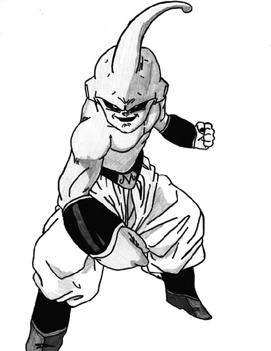 Goku et Vegeta en pleine bataille dans un décor dynamique